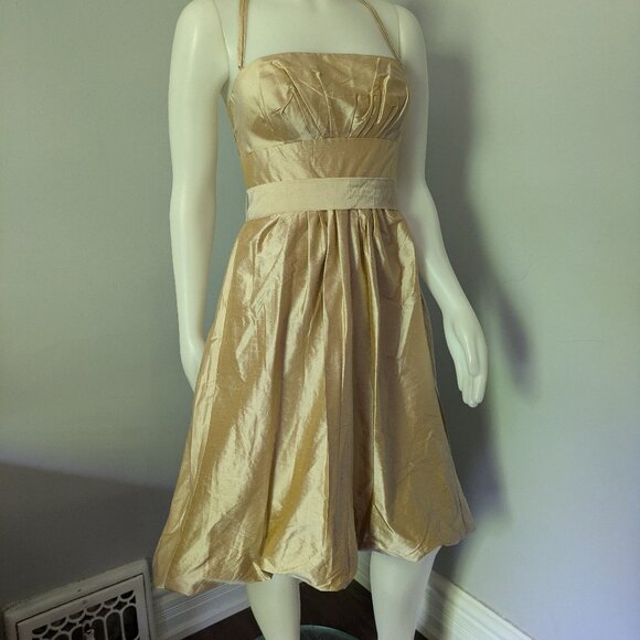 George Evening Silk Evening Dress - Picture 1 of 10